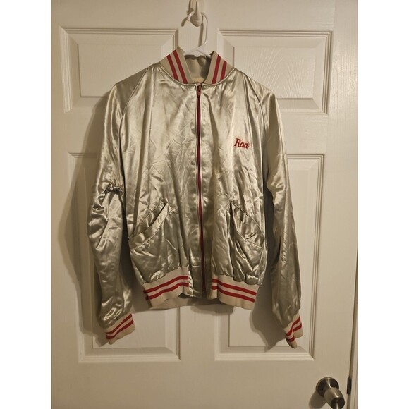 Vintage Ohio State Buckeyes  Zip Up Varsity Style Embroidered Jacket Mens Small - Picture 4 of 8